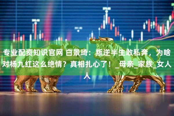 专业配资知识官网 白景琦：叛逆半生敢私奔，为啥对杨九红这么绝情？真相扎心了！_母亲_家族_女人